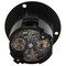 Ac Works Flanged Locking Inlet, 30 A, 250V AC, Three Phase, Screw Terminals, Black ASINL1530P - alternate 5
